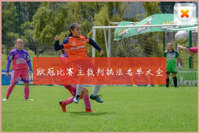 欧冠比赛主裁判执法名单大全